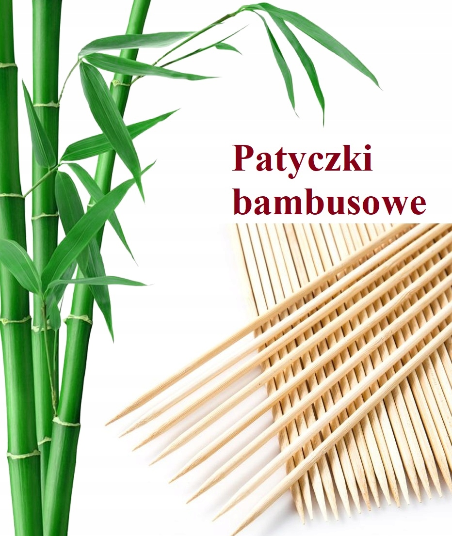 Bambusové tyčinky 50 cm chipstix Fritéza 1000 ks Kudrnaté brambory