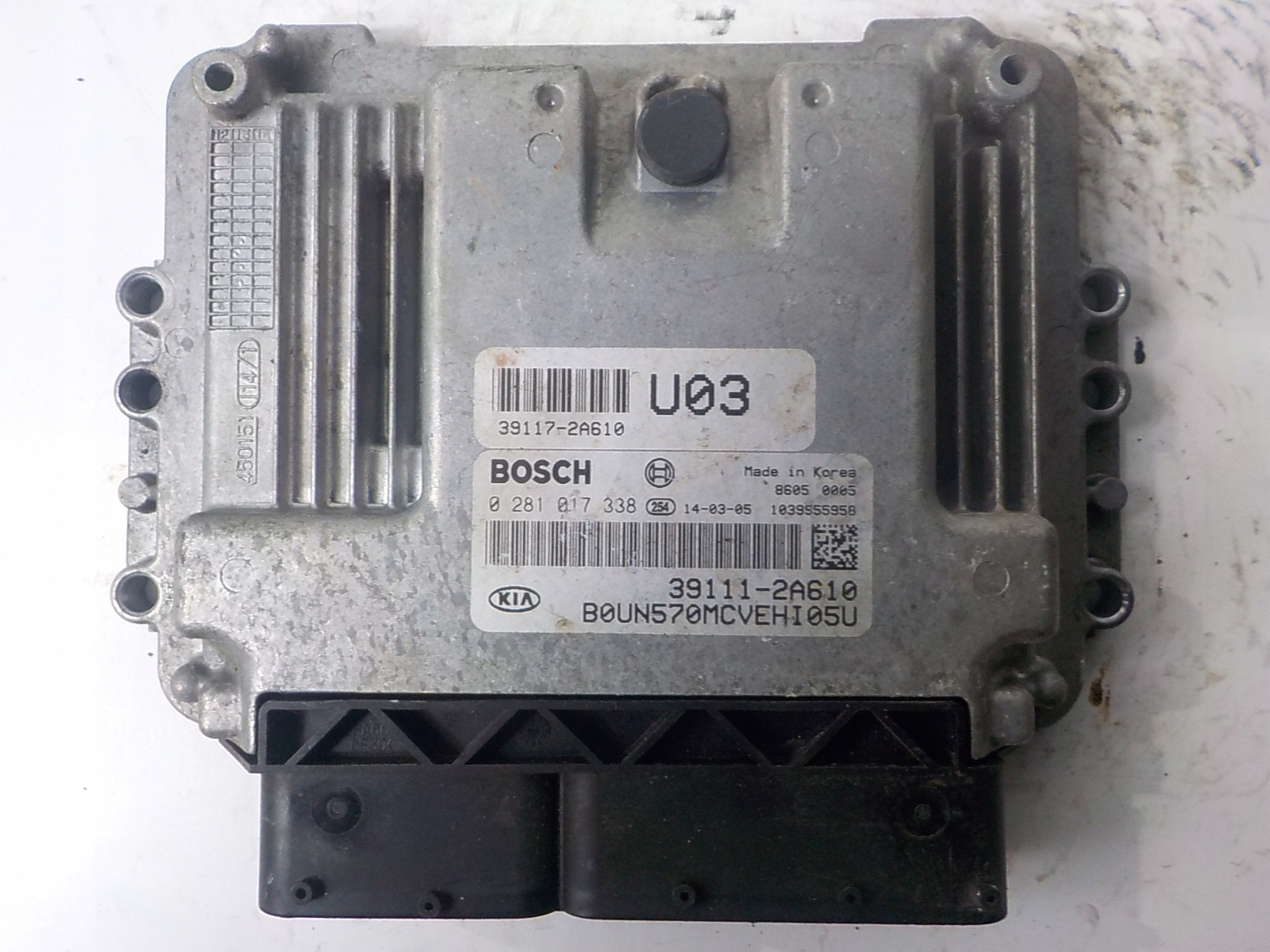 KIA Computer Bedienteil 0281017338 39111-2A610