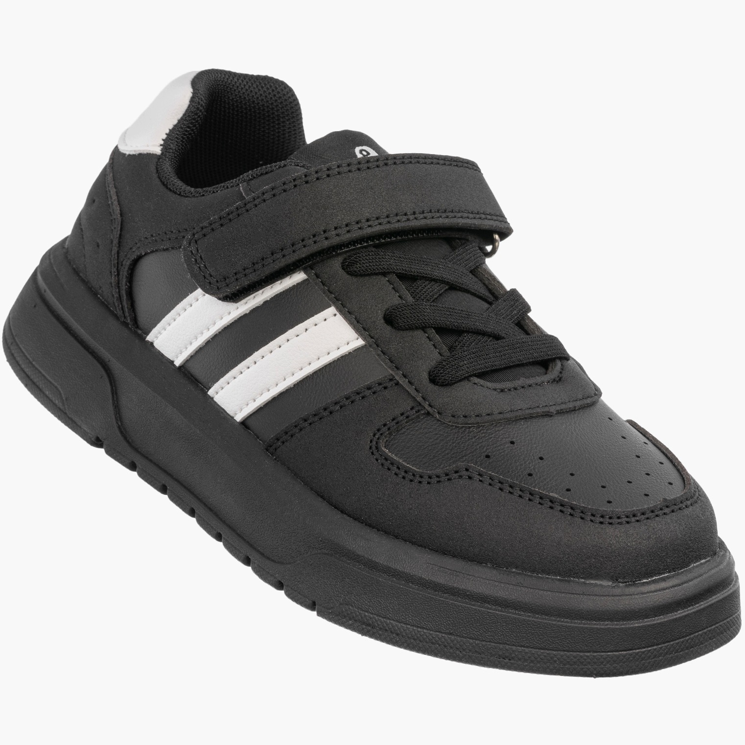 Apawwa ABC3703R Lekkie Buty Sportowe Sneakersy Na Rzep Czarne R 33