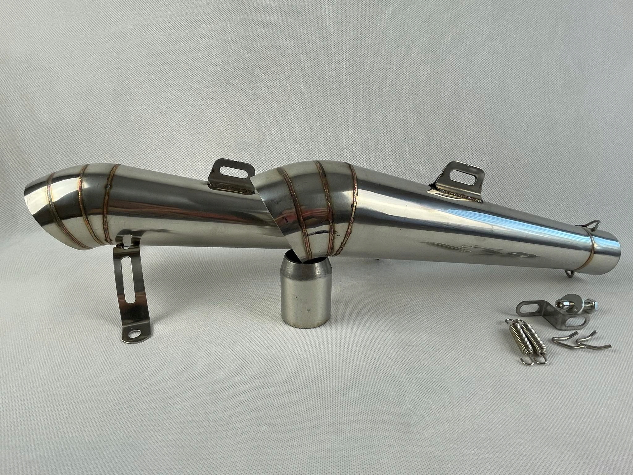 Tlumič Špička Sportovní výfuk Street Chopper 2 Kusy Levá Pravá Strana