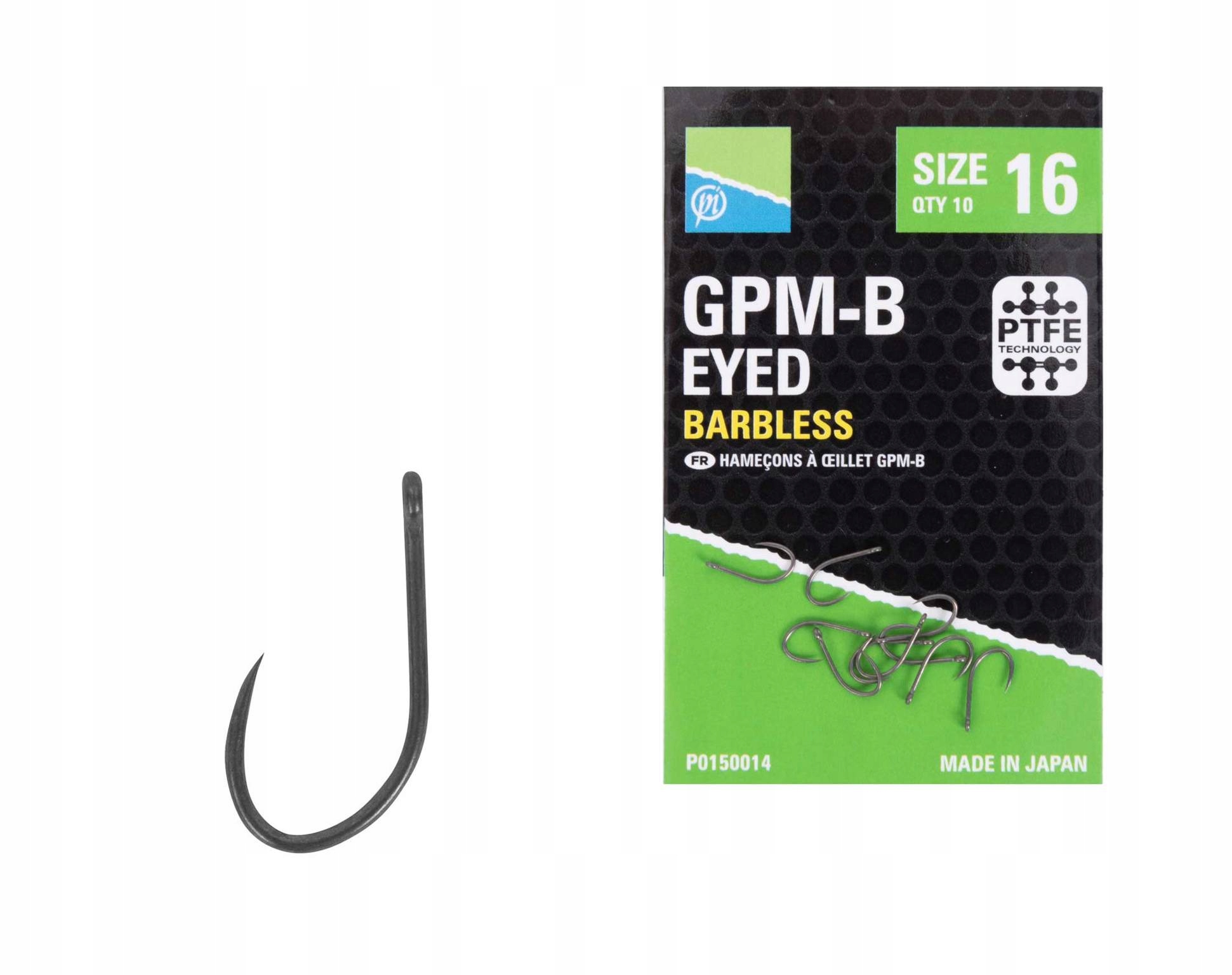 Haczyki Bezzadziorowe Preston GPM-B-16