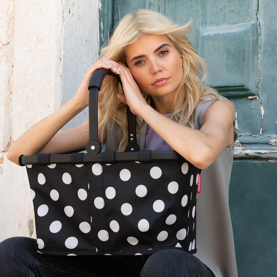 KOSZ ZAKUPOWY Carrybag Frame Dots white Reisenthel Marka Reisenthel