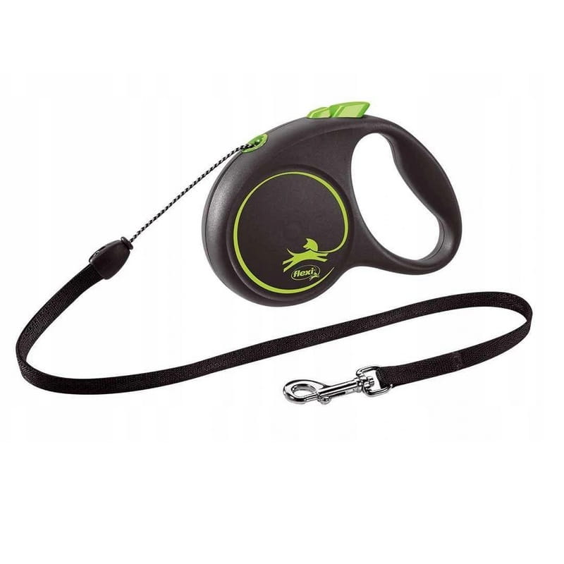 

Flexi smycz Black Design linka S 5m green Shih Tzu