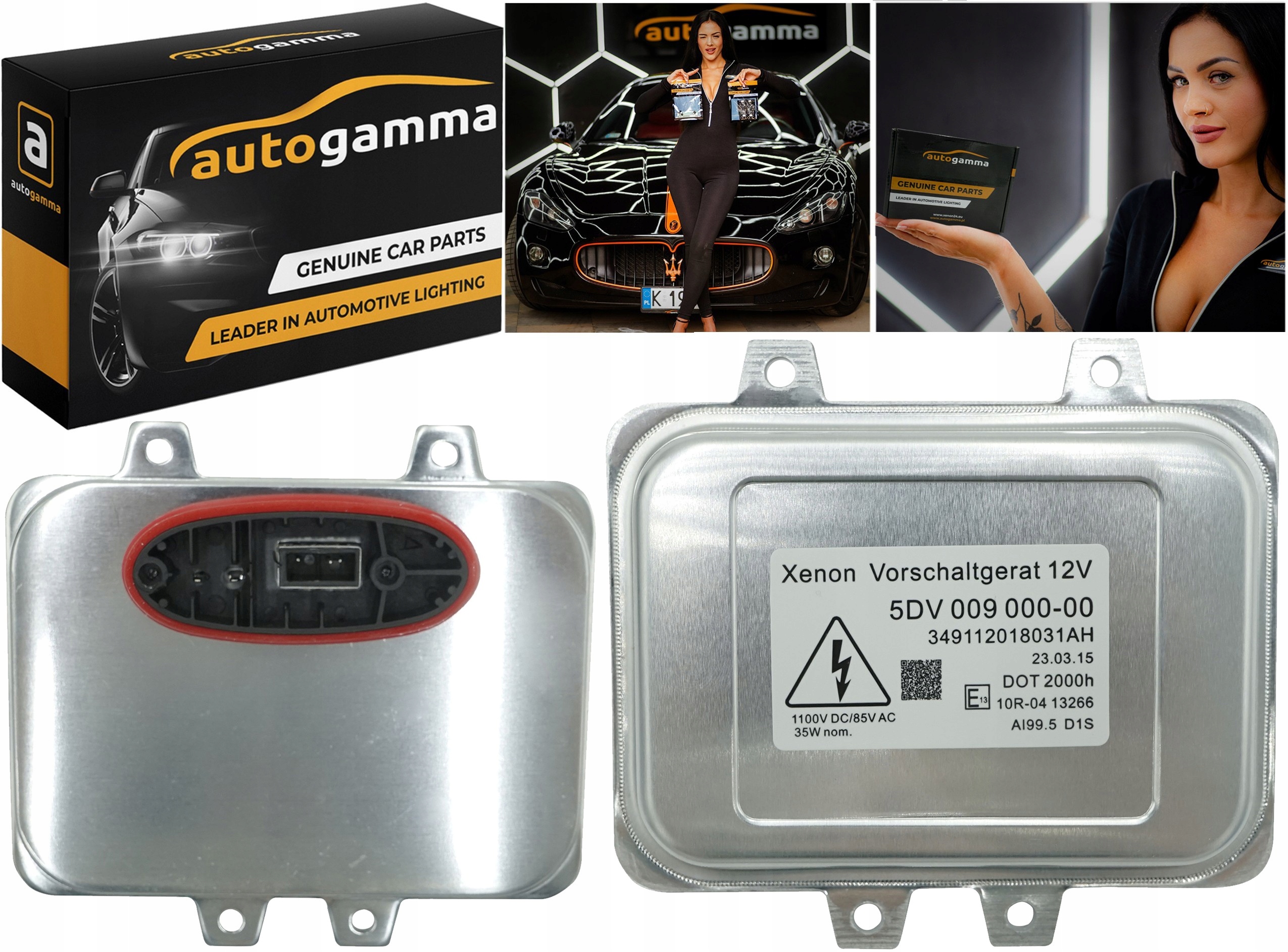 Przetwornica Xenon BMW Moduł LED 5DV009000-00 D1S D1R