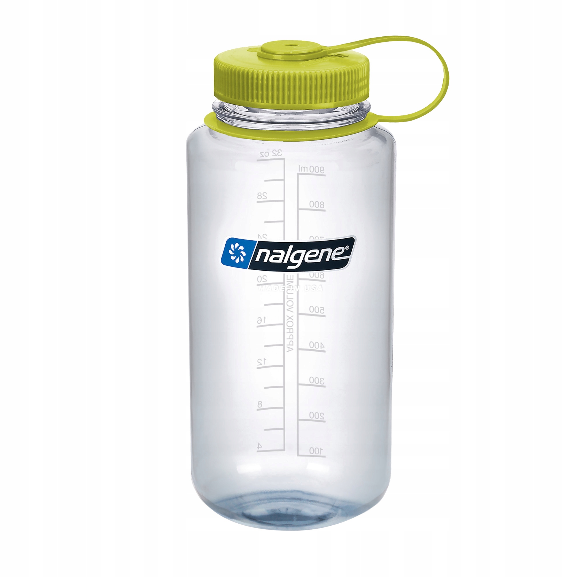 Butelka Nalgene bidon na wodę trening made in Usa 1000 ml bezbarwny