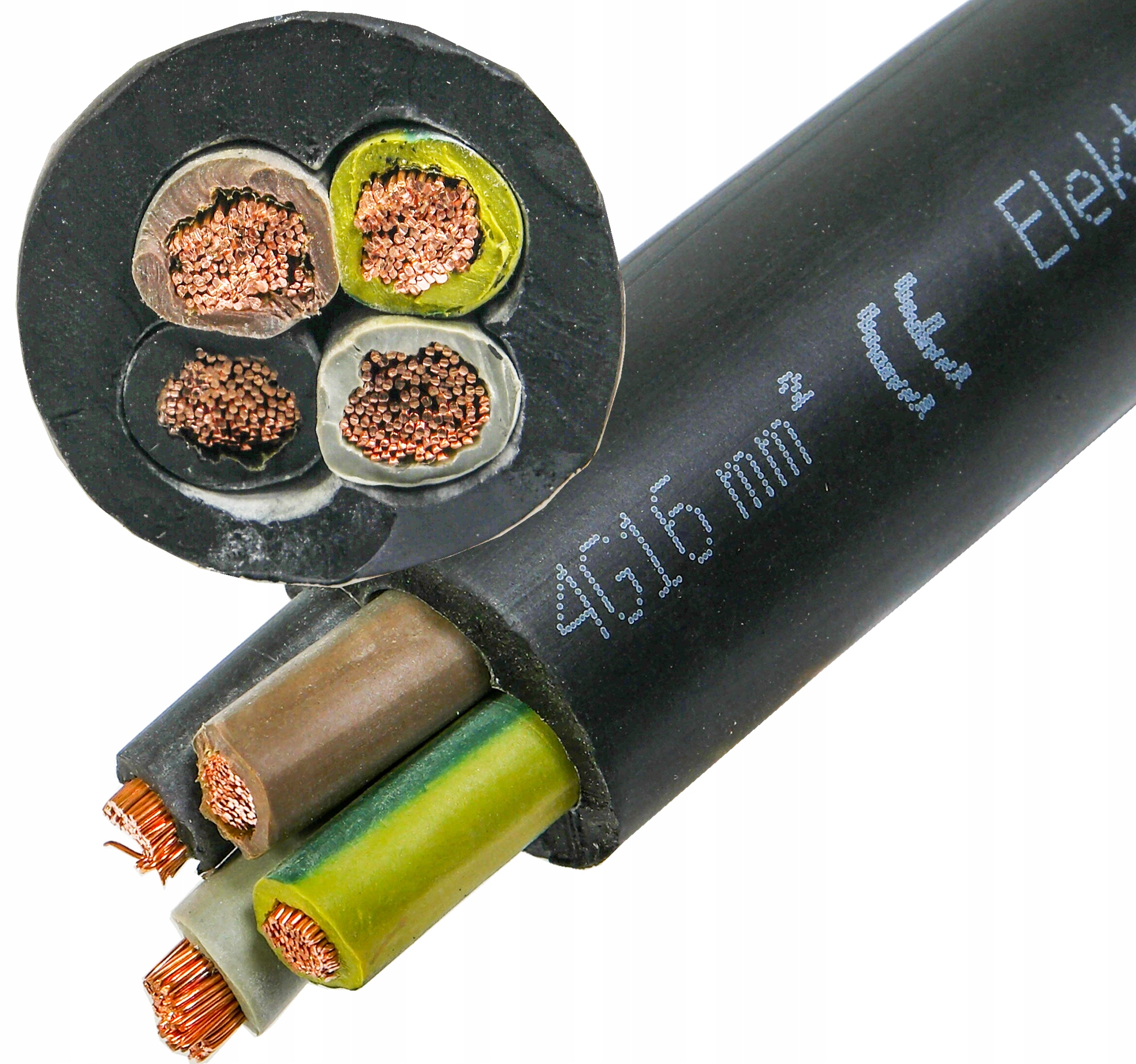 

Przewód Kabel gumowy siłowy 750V Onpd -25stC 4x16