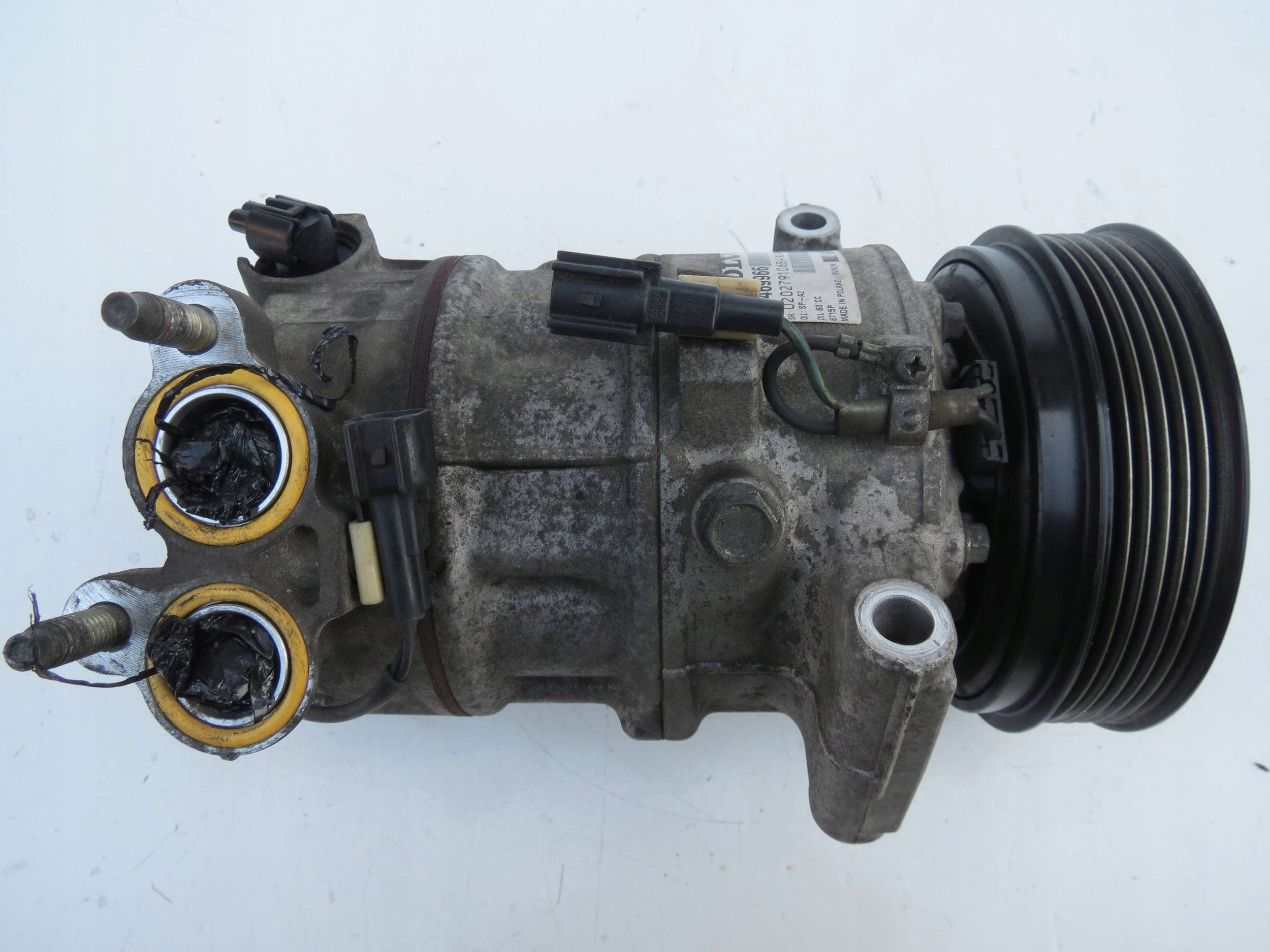 compressor; of the air conditioning compressor VOLVO S90 2.0 31469966