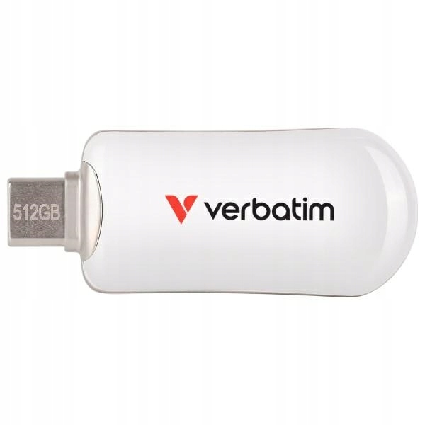 Pendrive Verbatim Plectra 512 Gb Usb 3.2 bílý