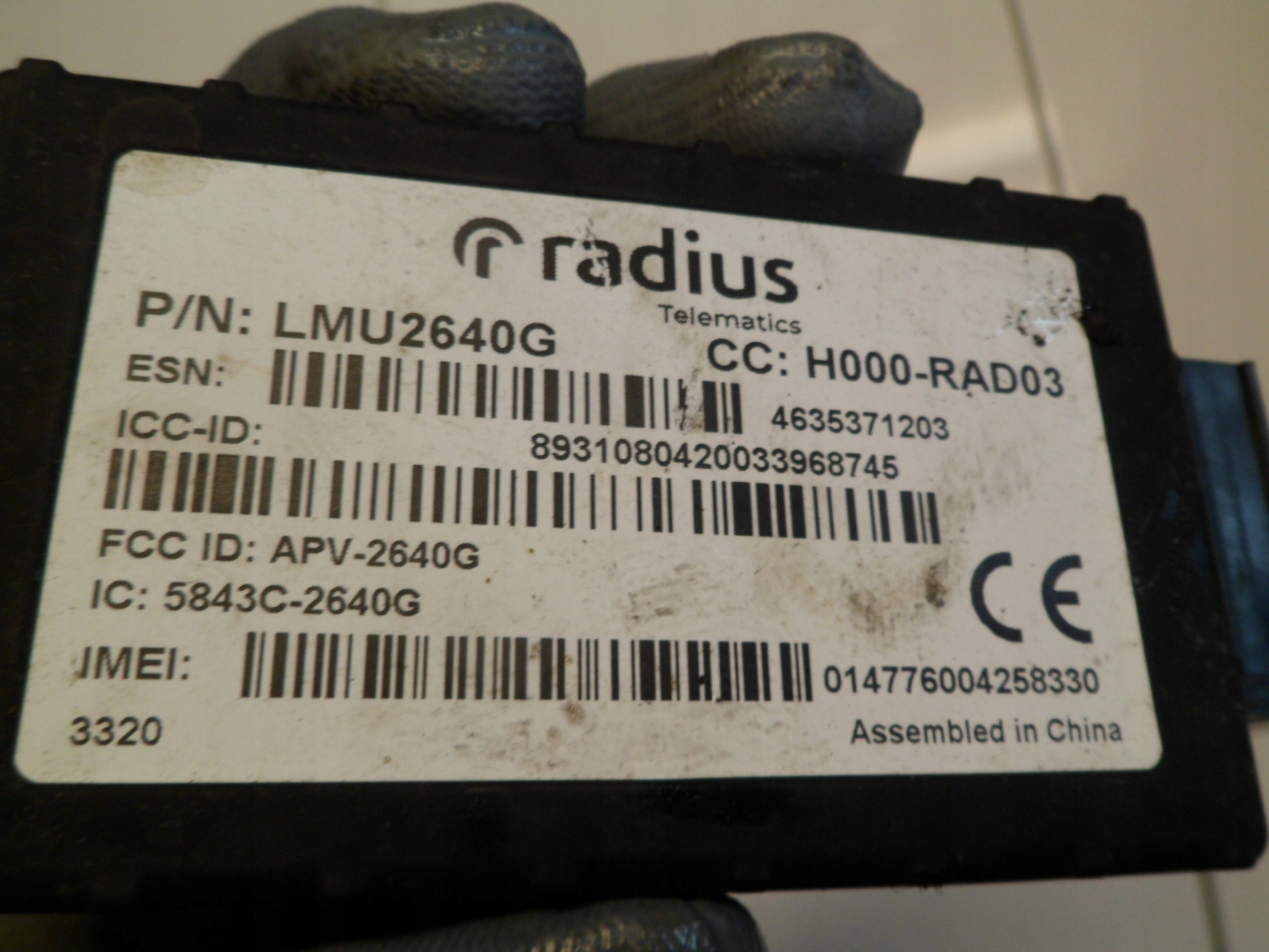 upravljačka STEROWNK GPS LMU2640G
