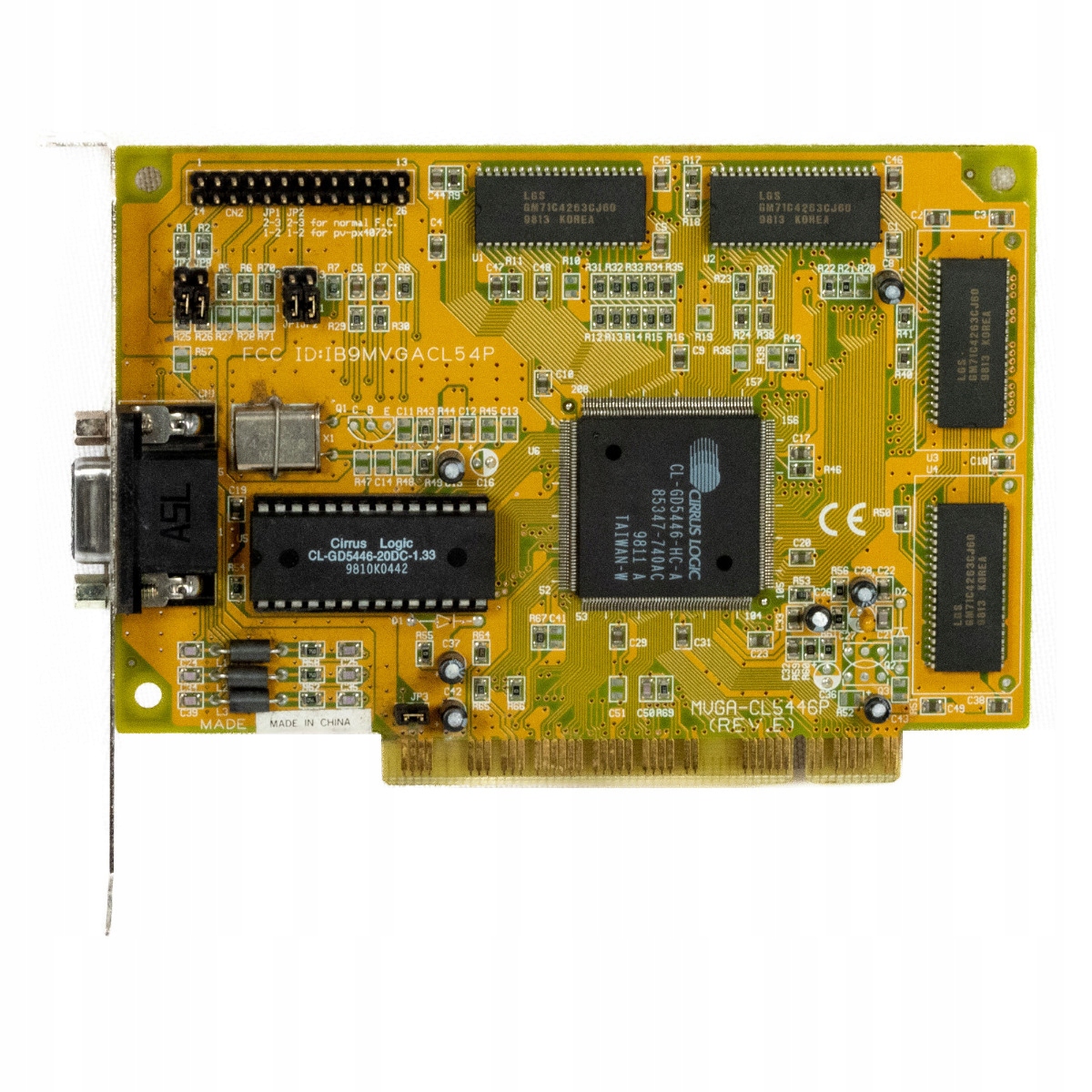 Prolink MVGA-CL5446P IB9MVGACL54P 2MB Vga Pci Video Card