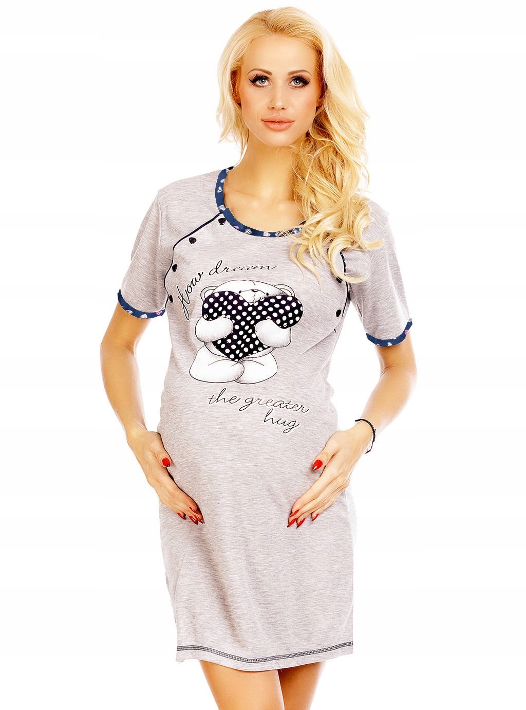 KOSZULA CIĄŻOWA DO KARMIENIA ROZPINANA GUZIKI XXL Marka Formommy