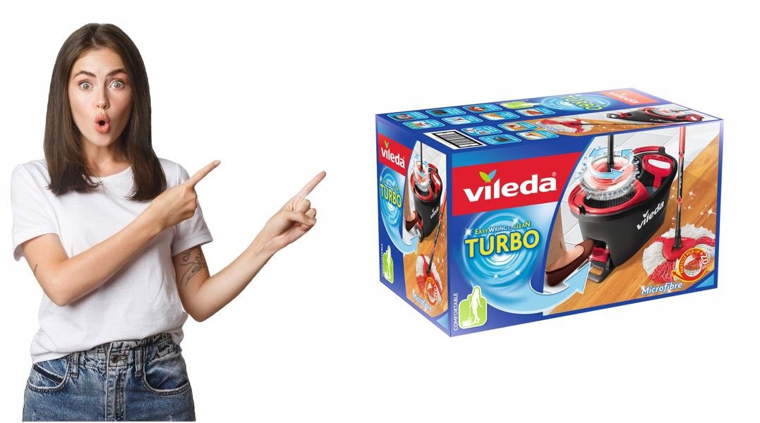 Levně Mop sada Vileda Easy Wring Turbo