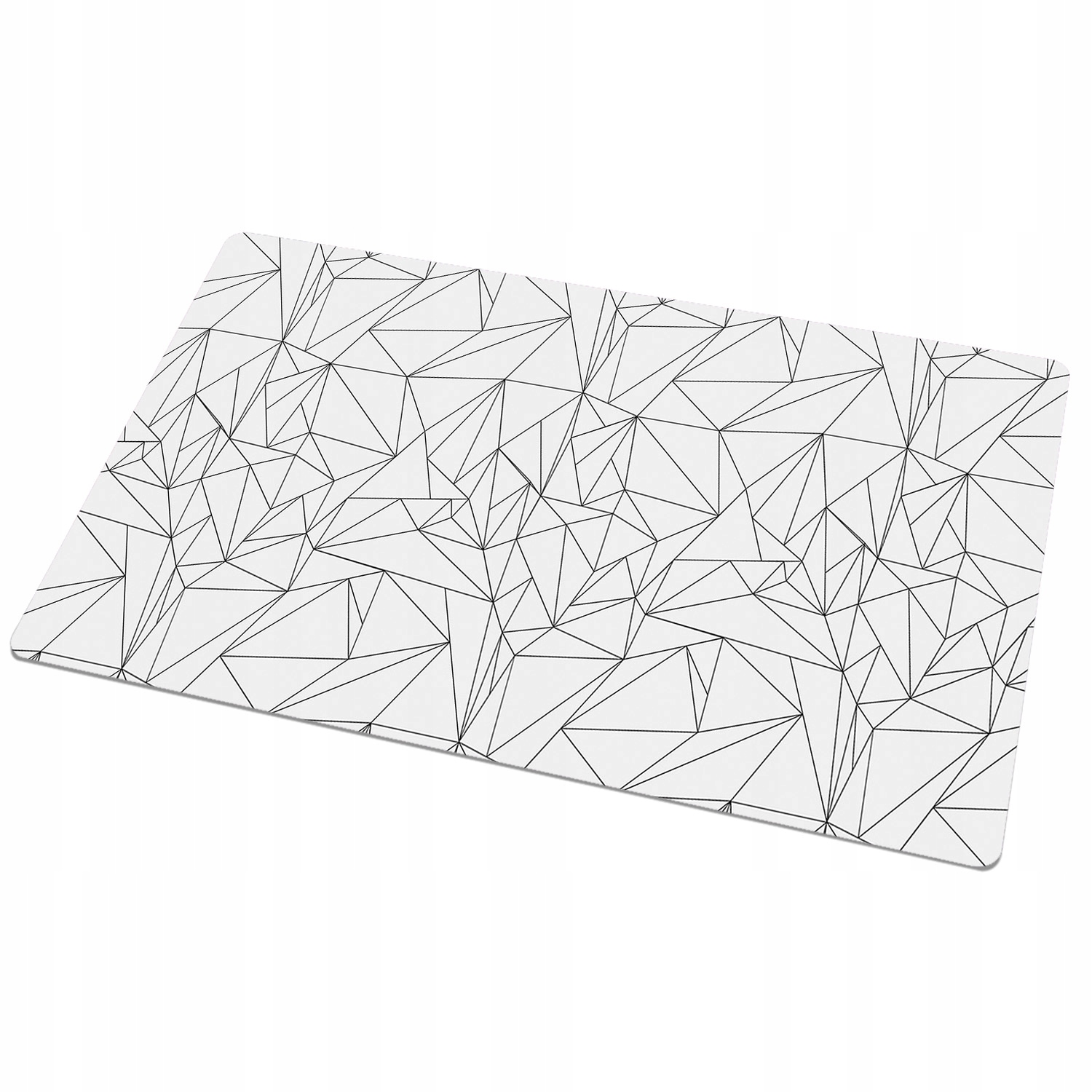 Modna podkładka na stół do pokoju Proste trójkąty