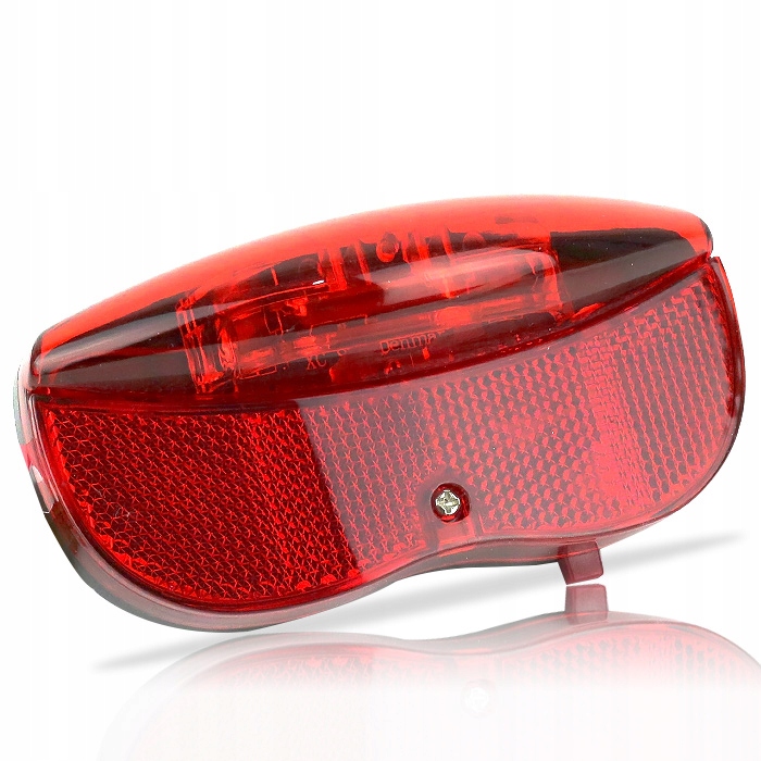 

Lampka rowerowa tył, na bagażnik X-light +baterie