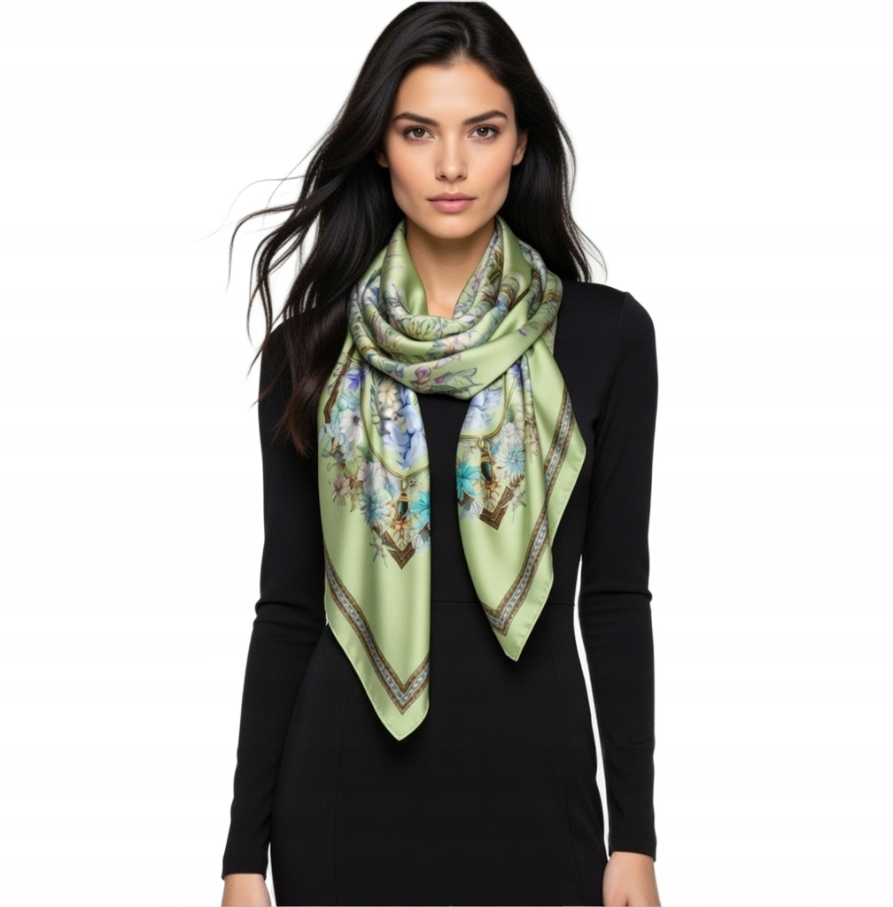 Hedvábný Šátek 100% Přírodní Morušový Hedvábí, Prémiová Kvalita