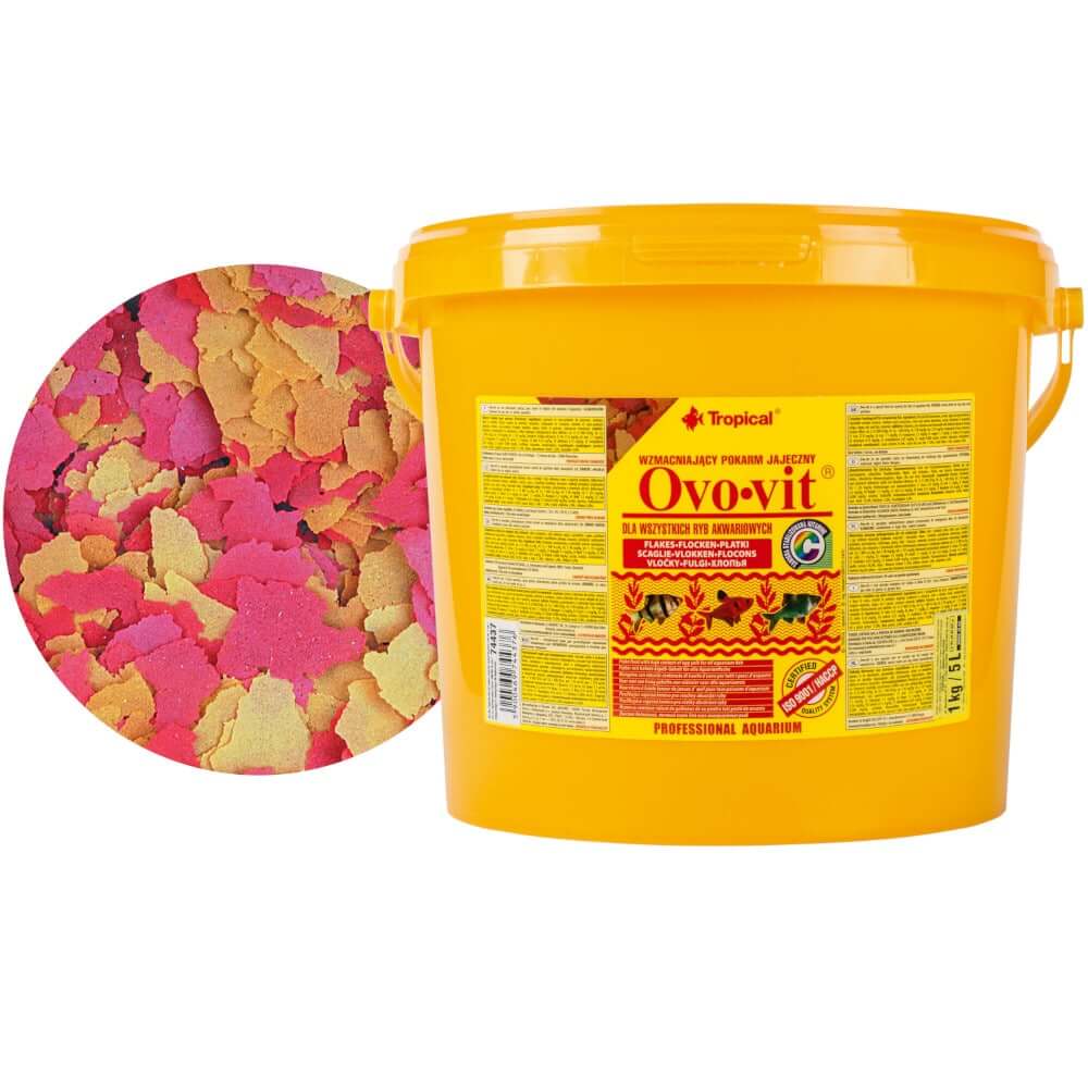 Tropical Ovo-vit 5000 ml kbelík 5 l krmivo pro ryby