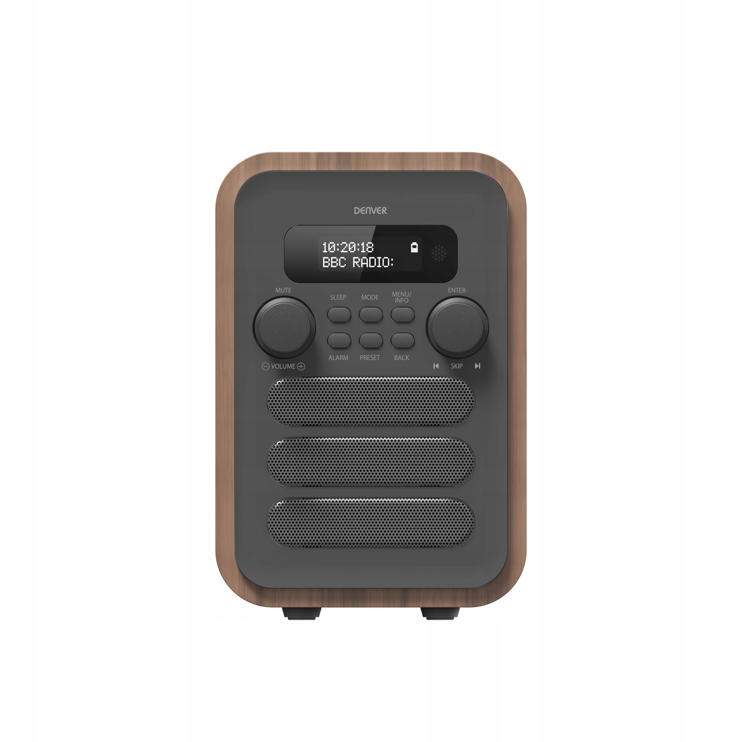 Radio Denver DAB-48 Szary Radio DAB+ FM Bluetooth Kod producenta ddab48g