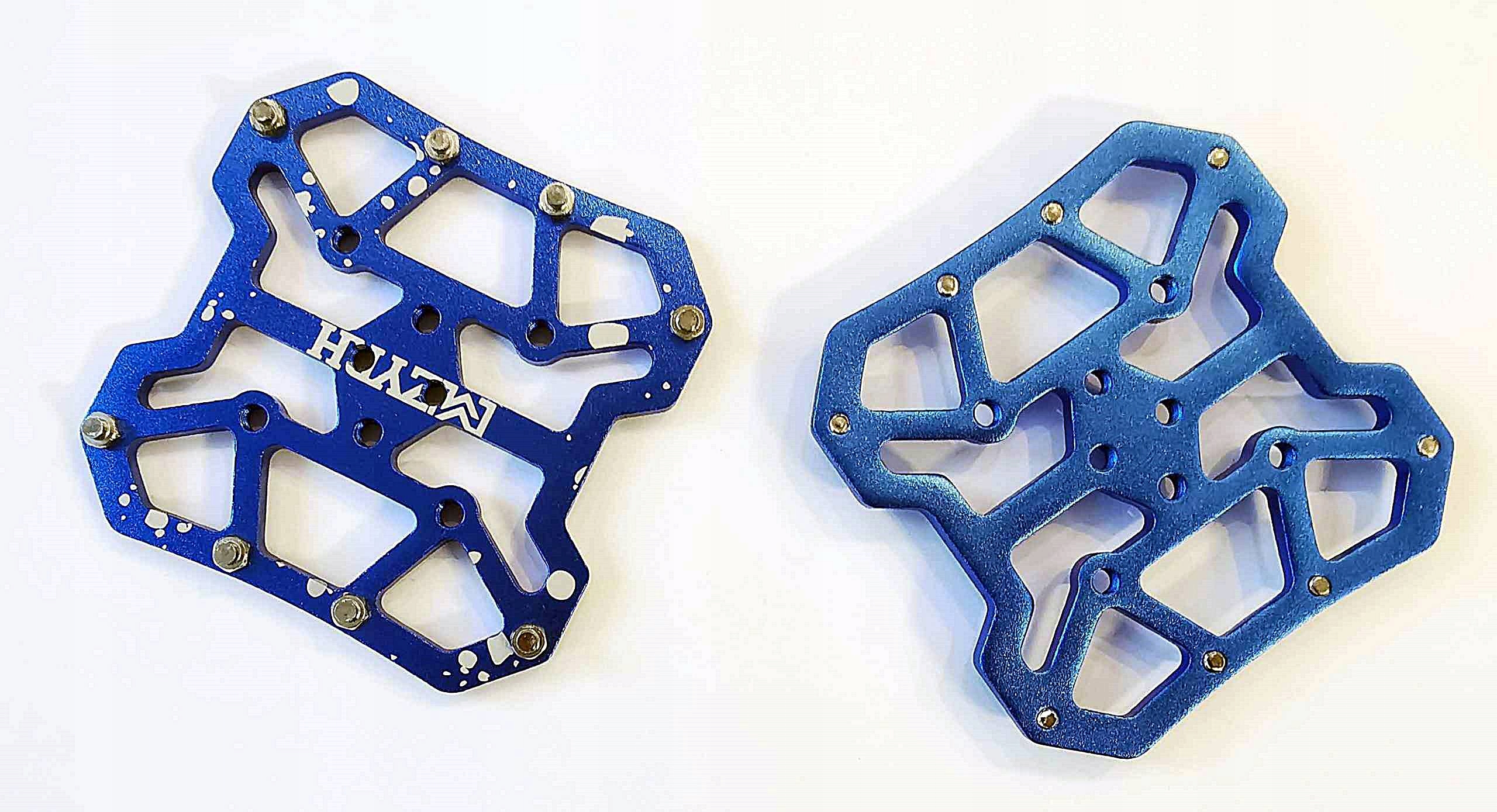 Adaptéry pro pedály jízdních kol bloky Spd Mtb Blue