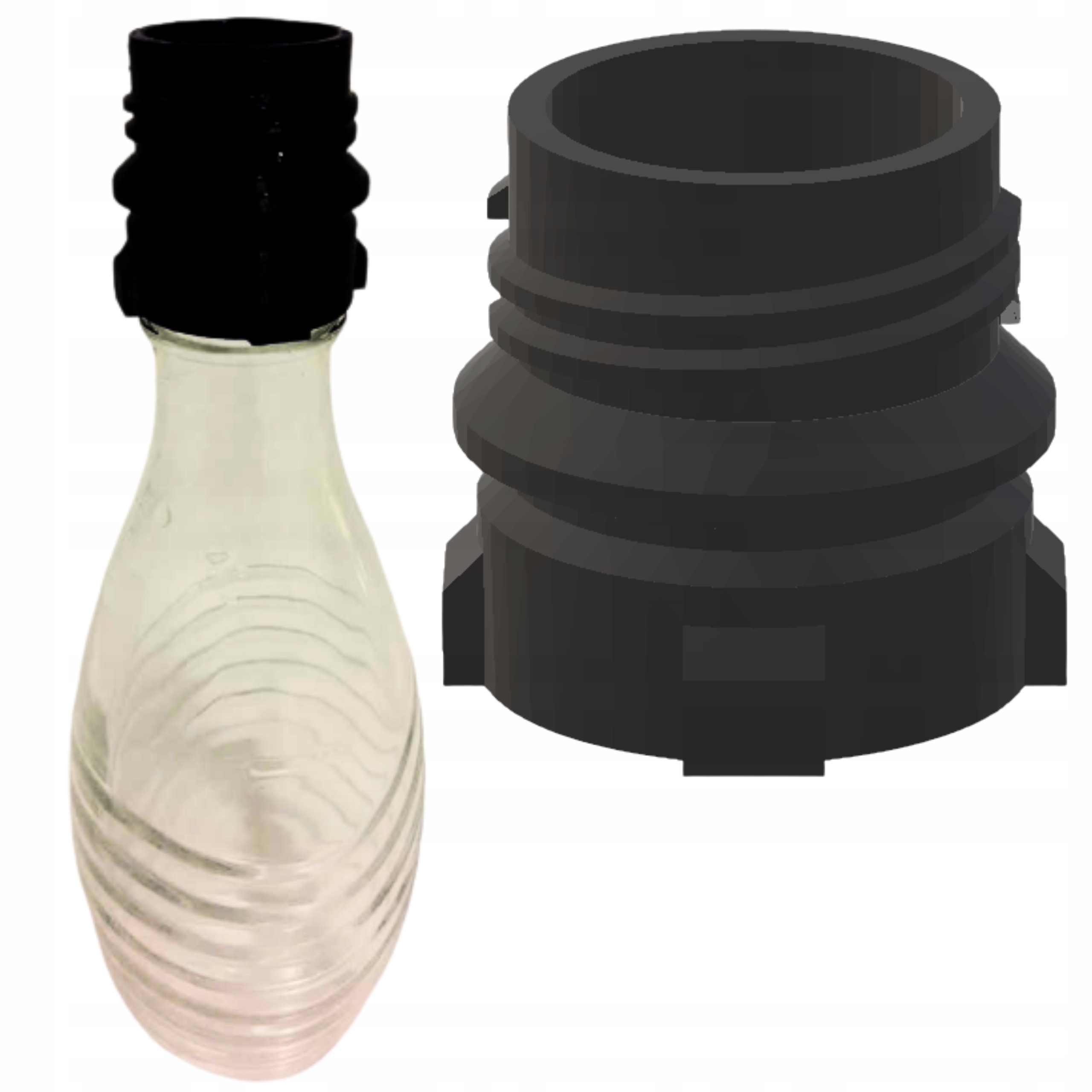 Adapter Do Butelki Sodastream Mocny Łatwy Montaż Trwały