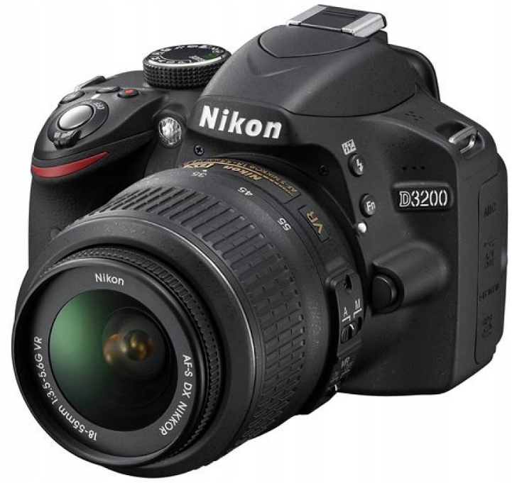 Aparat Nikon D3200 Obiektyw Af-s 18-55 Vr stabilizacja