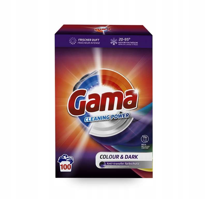 Prací prášek Gama Color 6,195 kg