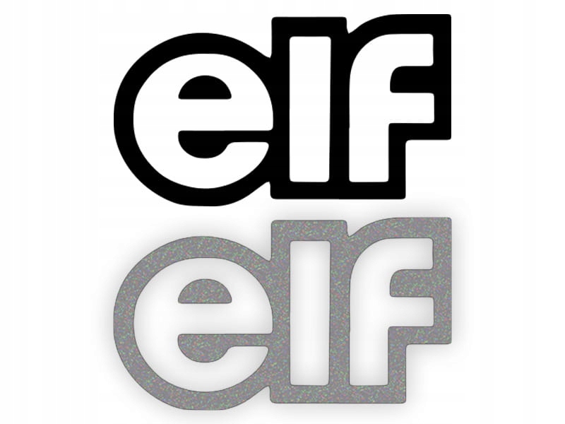 ELF - Naklejka na samochód na auto - ODBLASKOWA