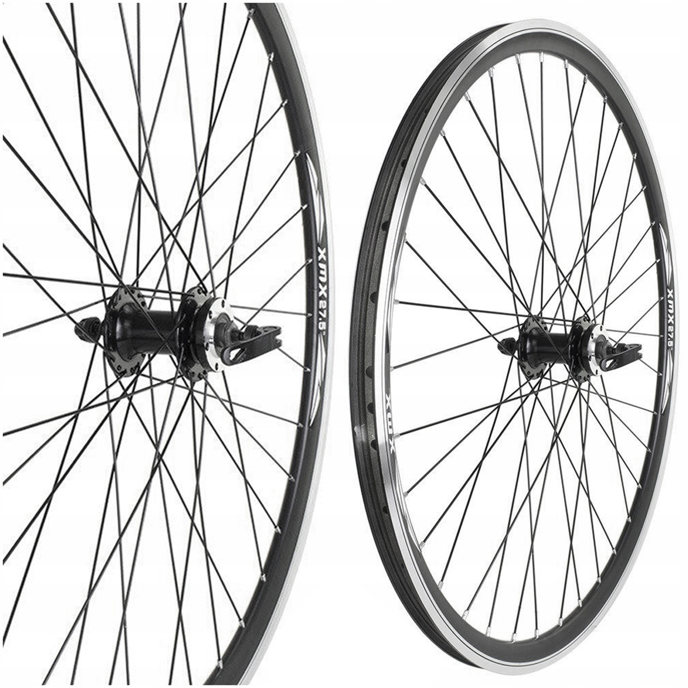 KOŁO ROWEROWE PRZEDNIE ŁOŻYSKA MASZYNOWE POD HAMULEC TARCZOWY 26"