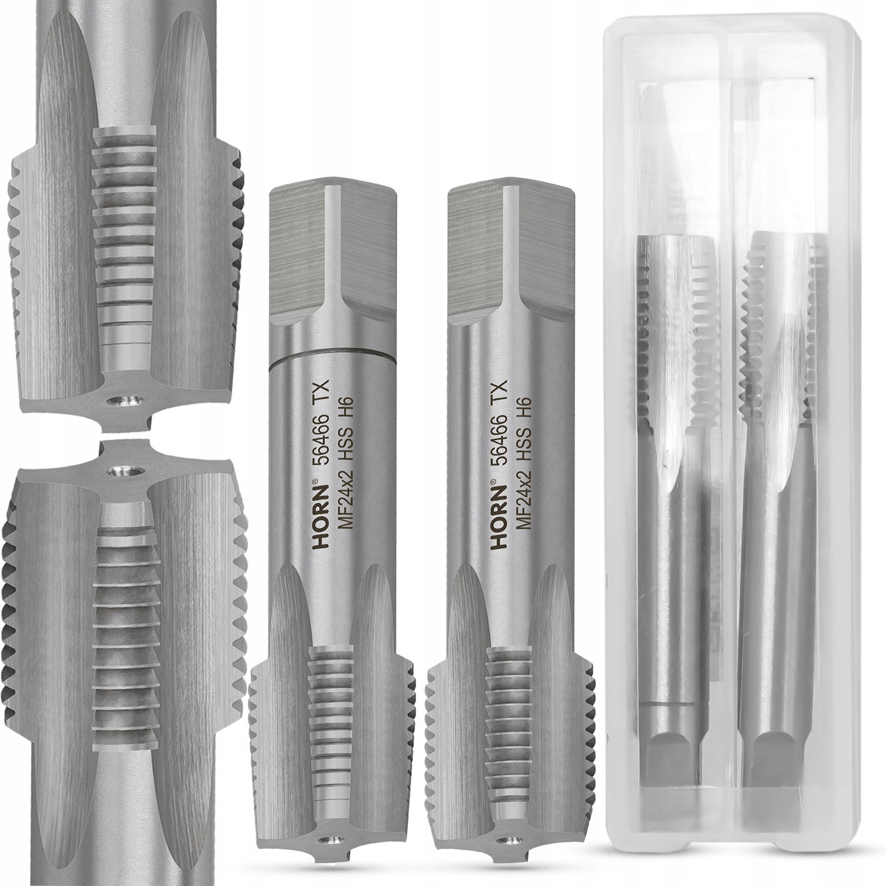 

Gwintownik M24 Ręczny M24x2mm 2 szt DIN-2181/2P