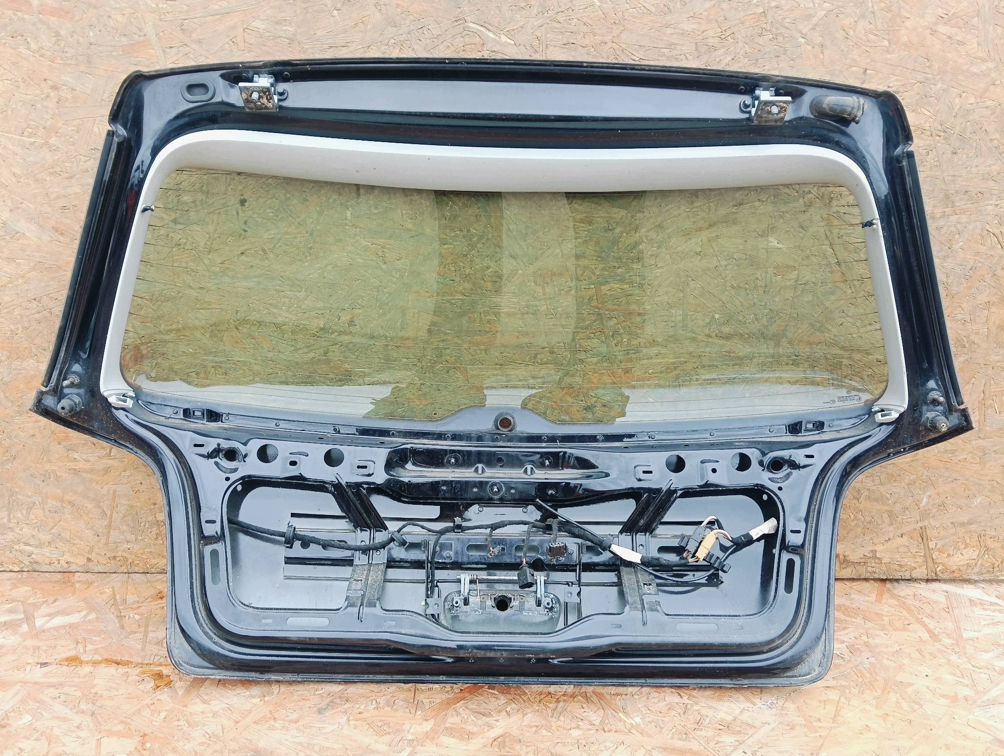 trunk door boot Volkswagen Polo 9N 1.4 TDI black