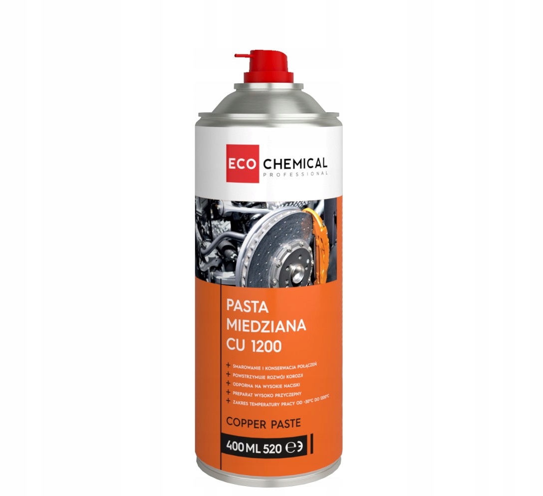 

Ecochemical Cu 1200 Smar Miedziany Pasta Spray