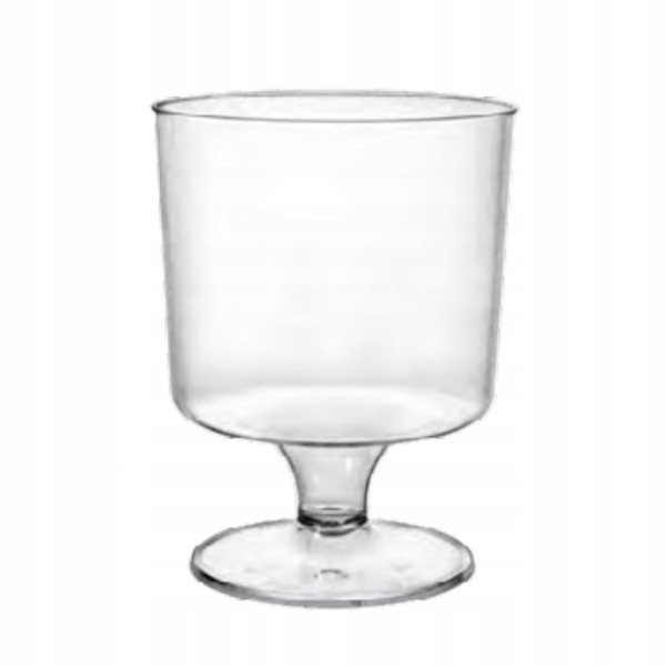 

Kieliszki do wina plastikowe z nóżką 200ml 10szt