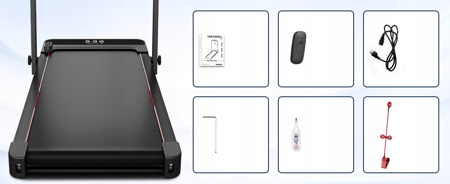BIEŻNIA ELEKTRYCZNA DOMOWA 2w1 SKŁADANA NA PŁASKO 12 KM/H Z AMORTYZACJĄ Długość produktu po rozłożeniu 121 cm