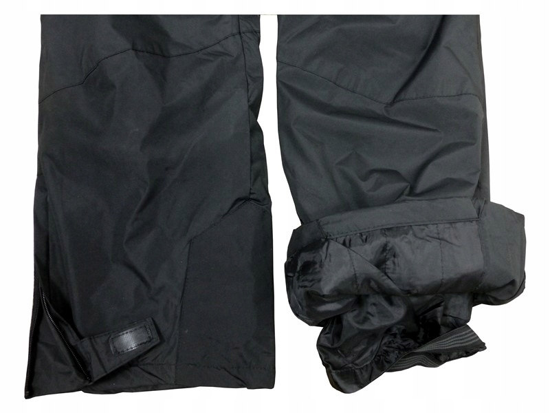 DAMSKIE Spodnie Narty Snowboard Kolor czarny