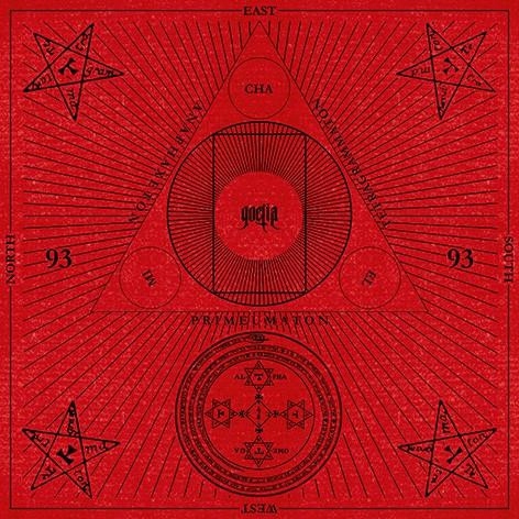 

Obrus welwetowy Goetia Tarot (60 x 60 cm) TP11