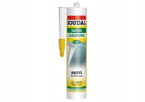 

Soudal akryl lekki szpachlowy 300 ml biały