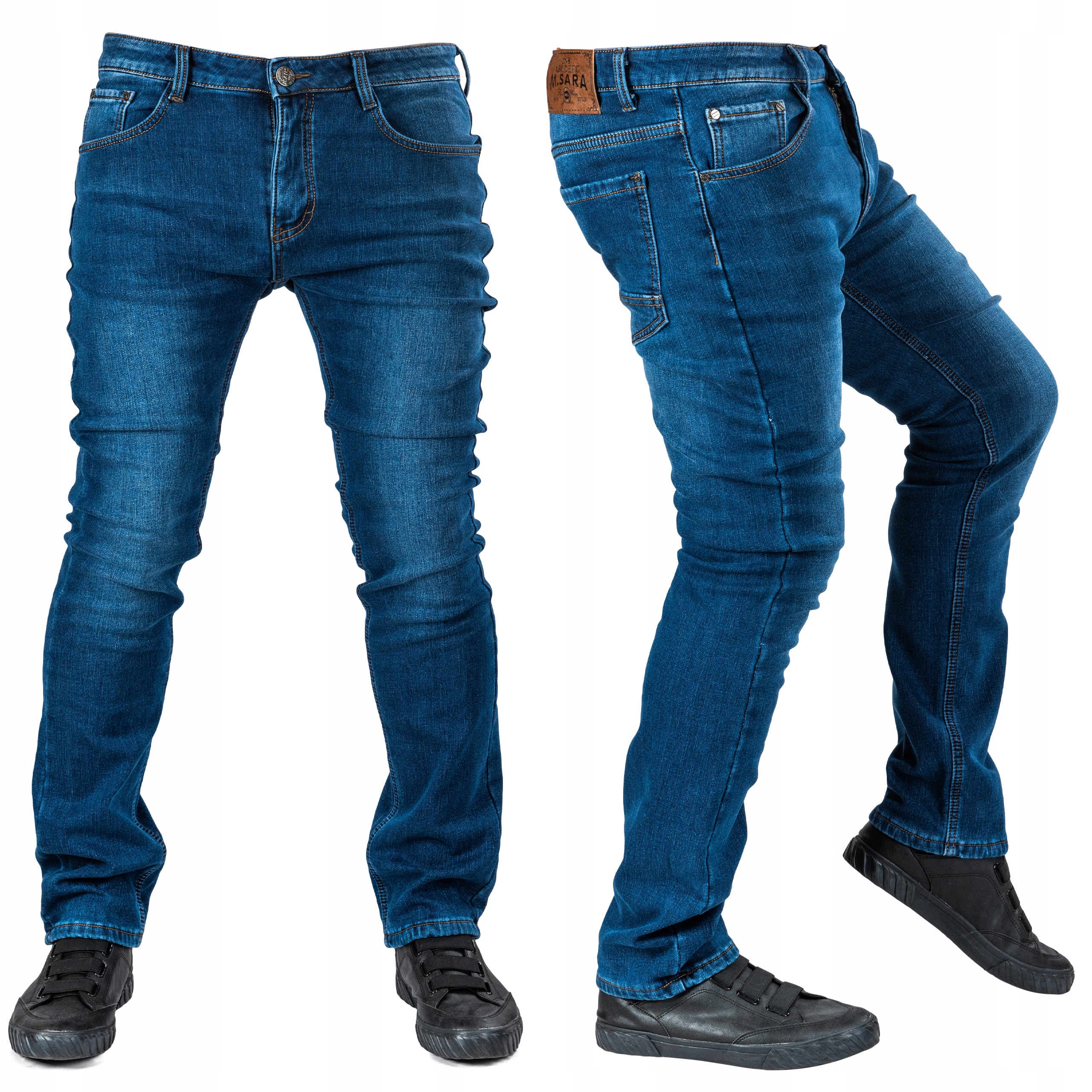

Spodnie męskie Jeans Ocieplane Asselo r.42