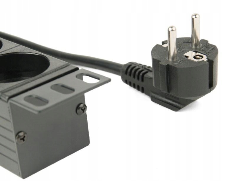 Gembird Listwa Zasilająca Rack 19'' Pdu EG-PDU-014 1U, 16A, 8X Schuko