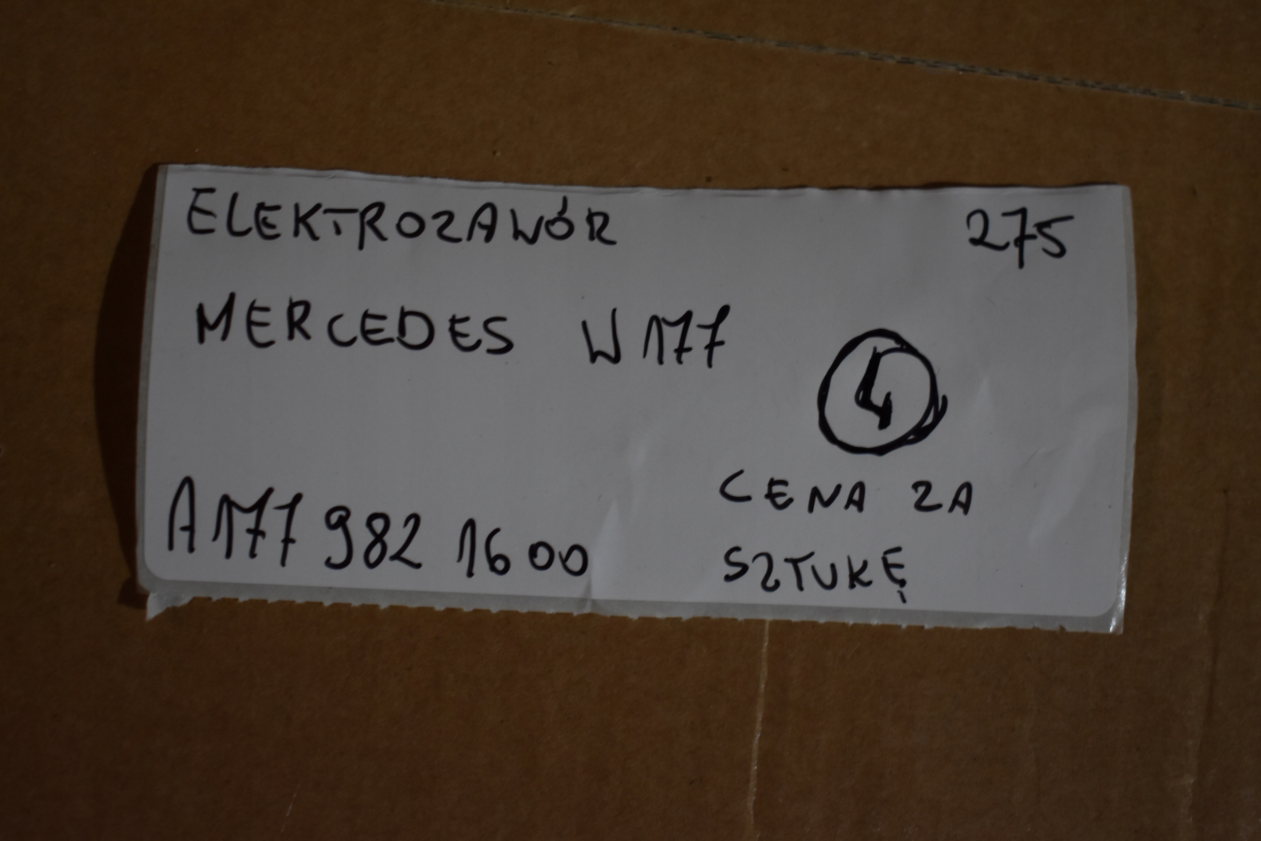 solenoid valve MERCEDES W177 1