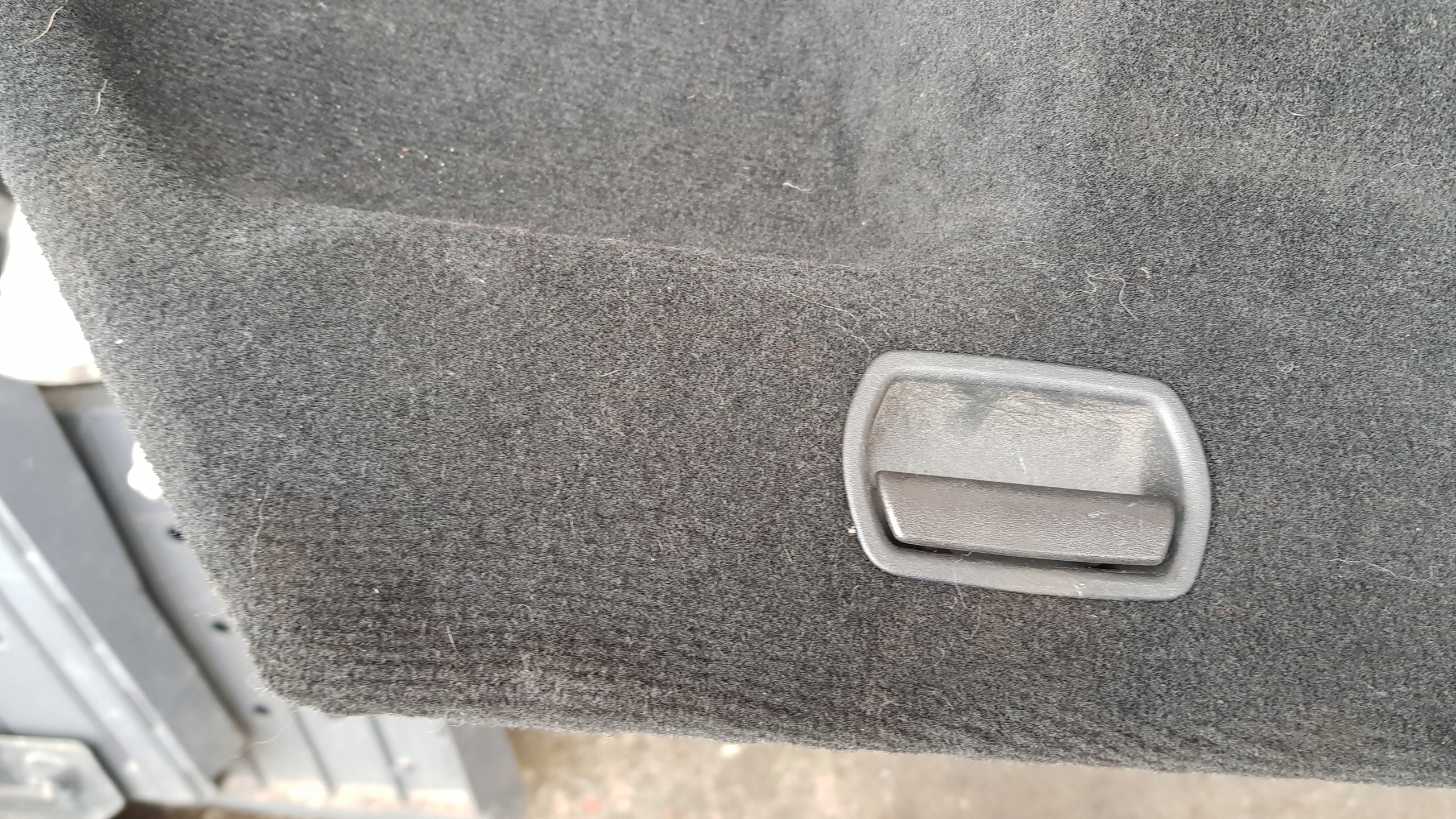 MERCEDES W212 side upholstery boot right KOMBI