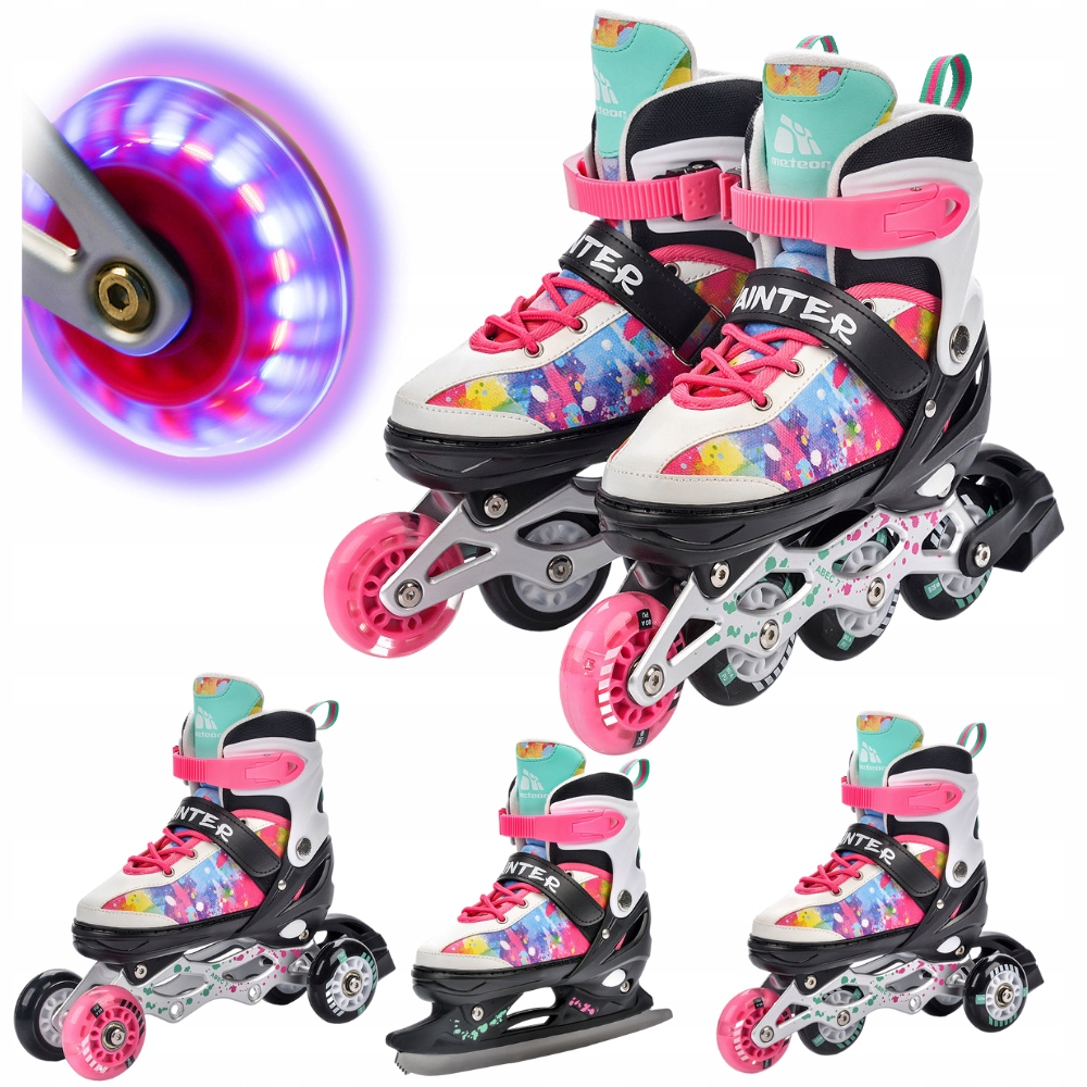 Dámské Krasobruslařské Brusle Brusle 2v1 Meteor