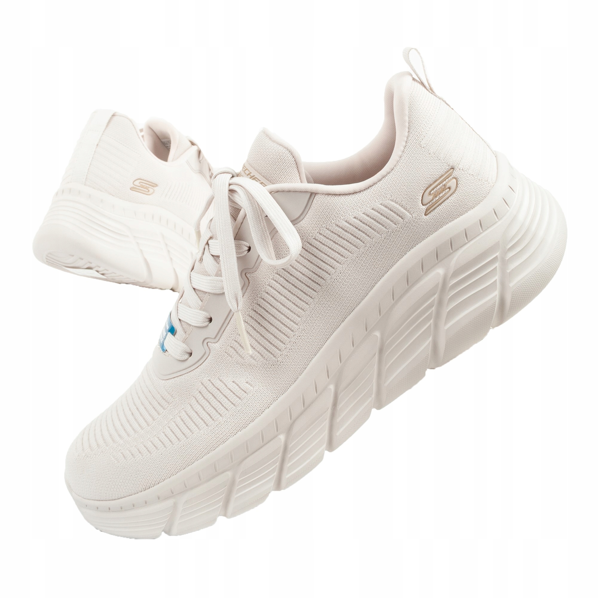 Dámské sportovní tenisky Skechers Bobs B Flex vel.40 módní béžové