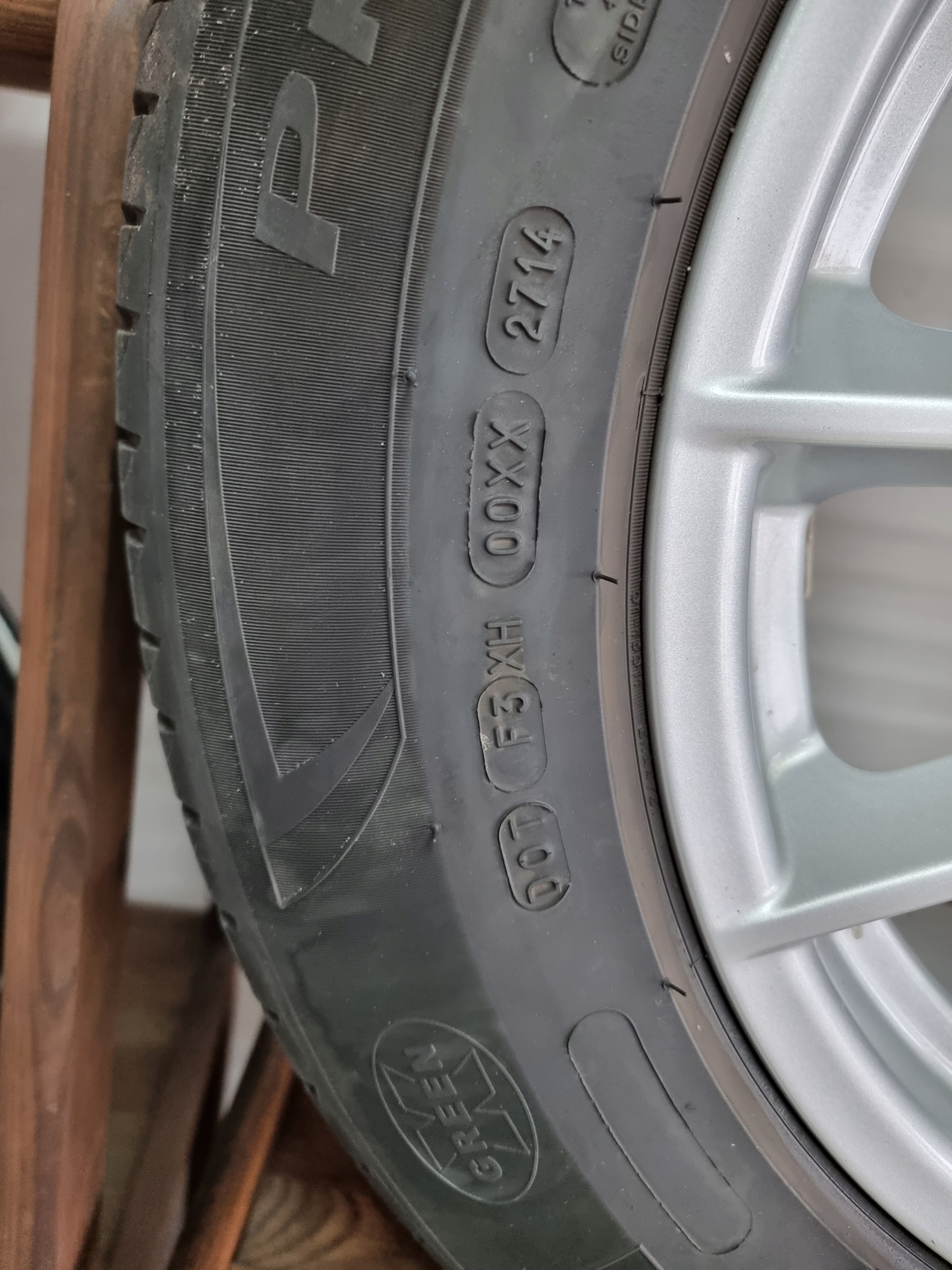 Koła BMW Serii 7 G11 G12 17 LATO Michelin 2014r Rodzaj opon Letnie