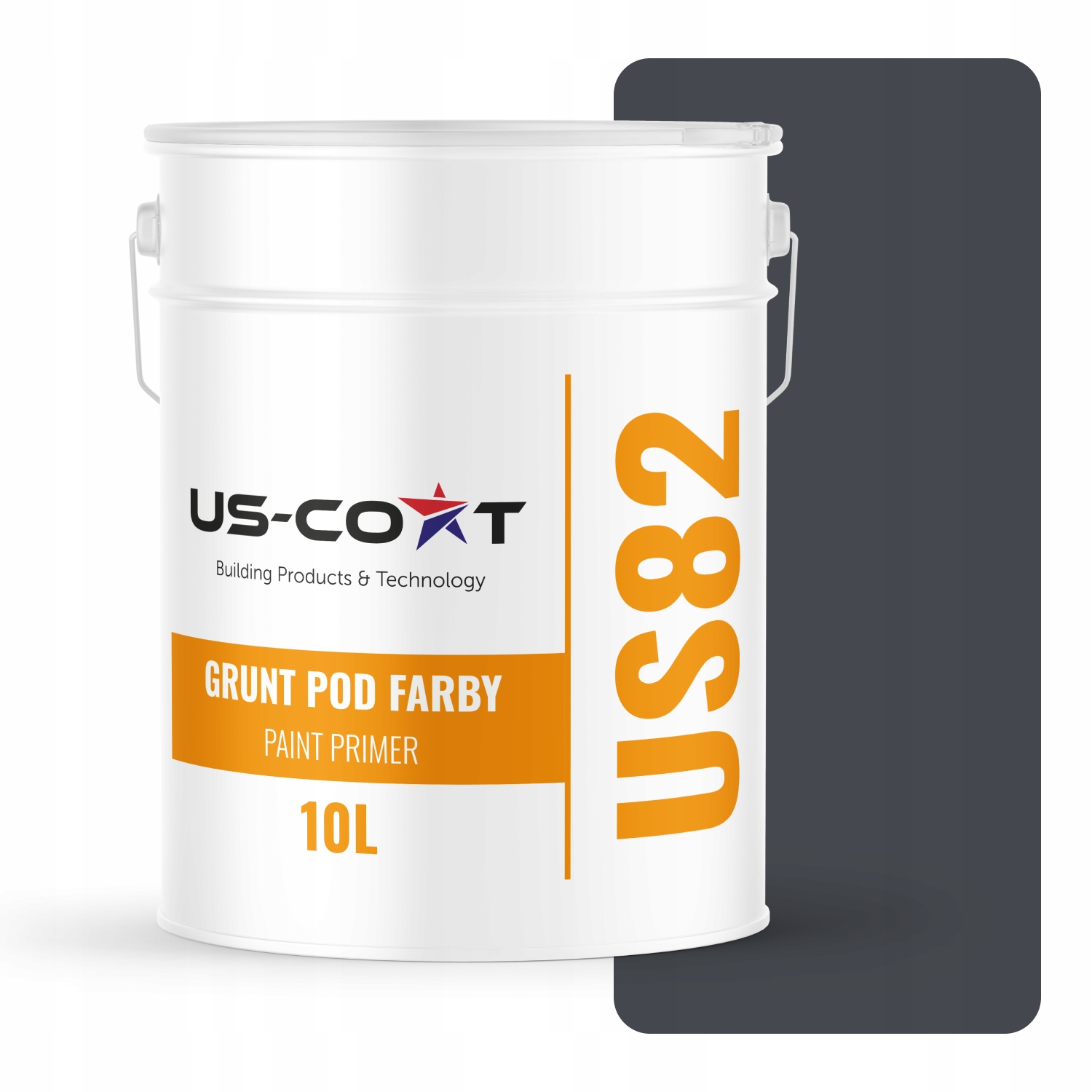 Podkladová Báze Pod Silikonovou Fasádní Barvu Šedá Ocelová RAL7024 10L