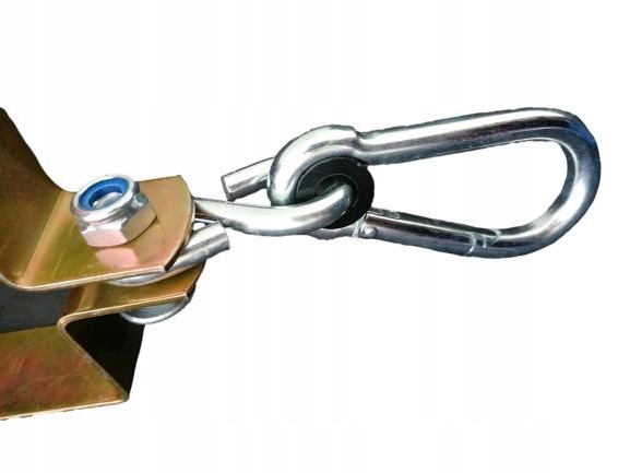 Zestaw 2szt obejm haków mocowanie huśtawki hamaka 100mm x 100mm Styl inny