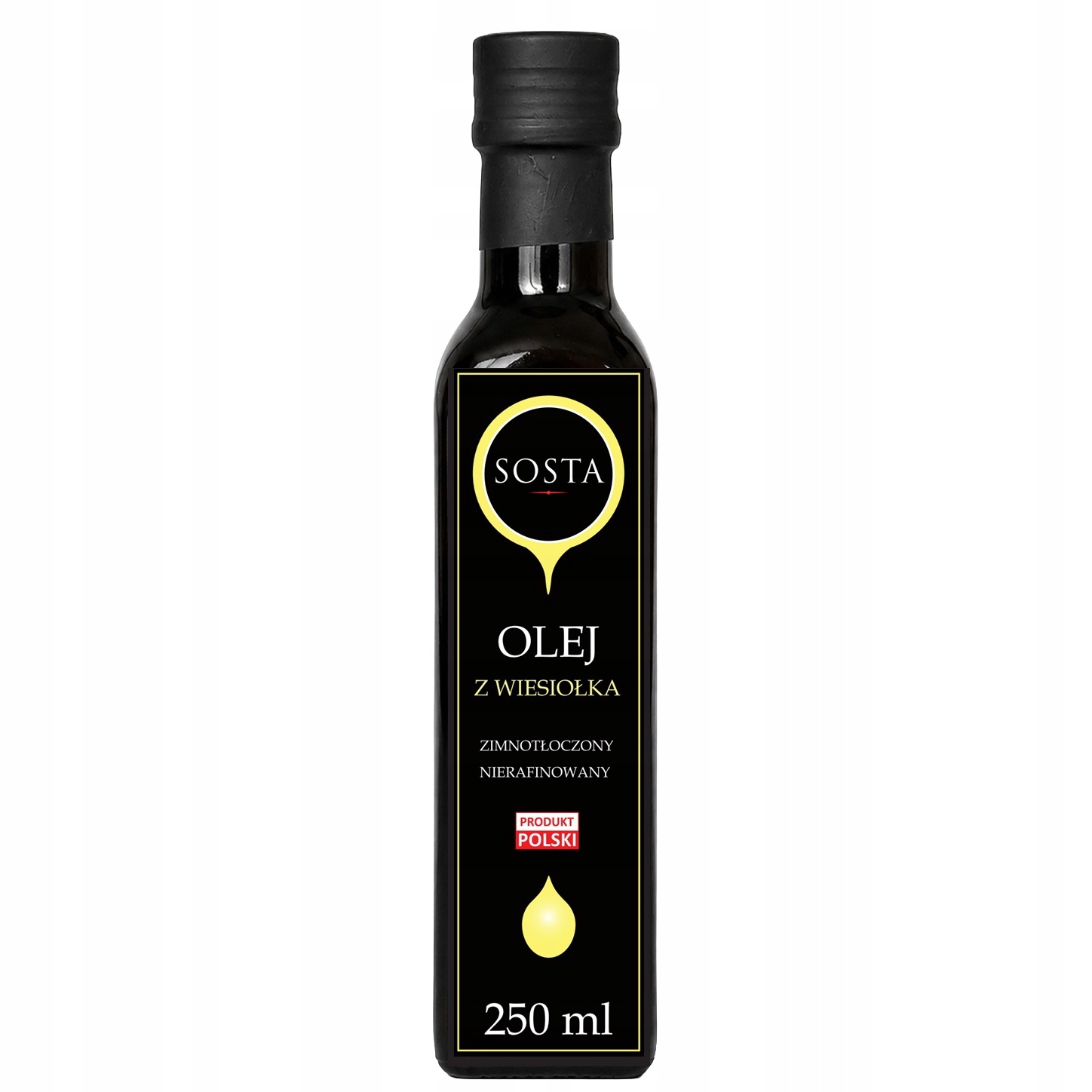 2x Olej z Wiesiołka 250 ml Sosta Zimnotłoczony Nierafinowany Niefiltrowany