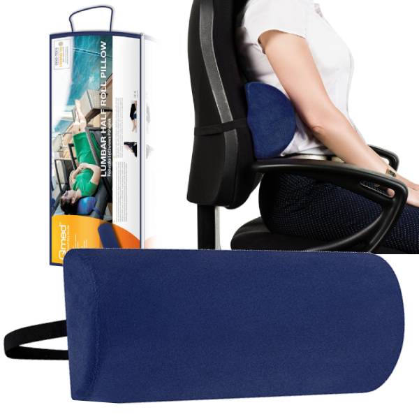 

Poduszka Pod Plecy Na Krzesło Z Gumką Poł Wałek