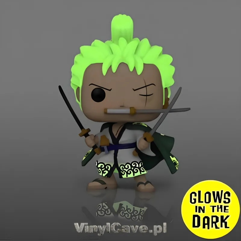 Funko Pop! One Piece Roronoa Zoro (Wano outfit) Gitd #923 (exkluzivní)