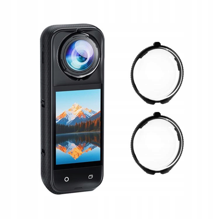 PULUZ Lens Guard empered Glass Cover for Insta360 X5 Transparent