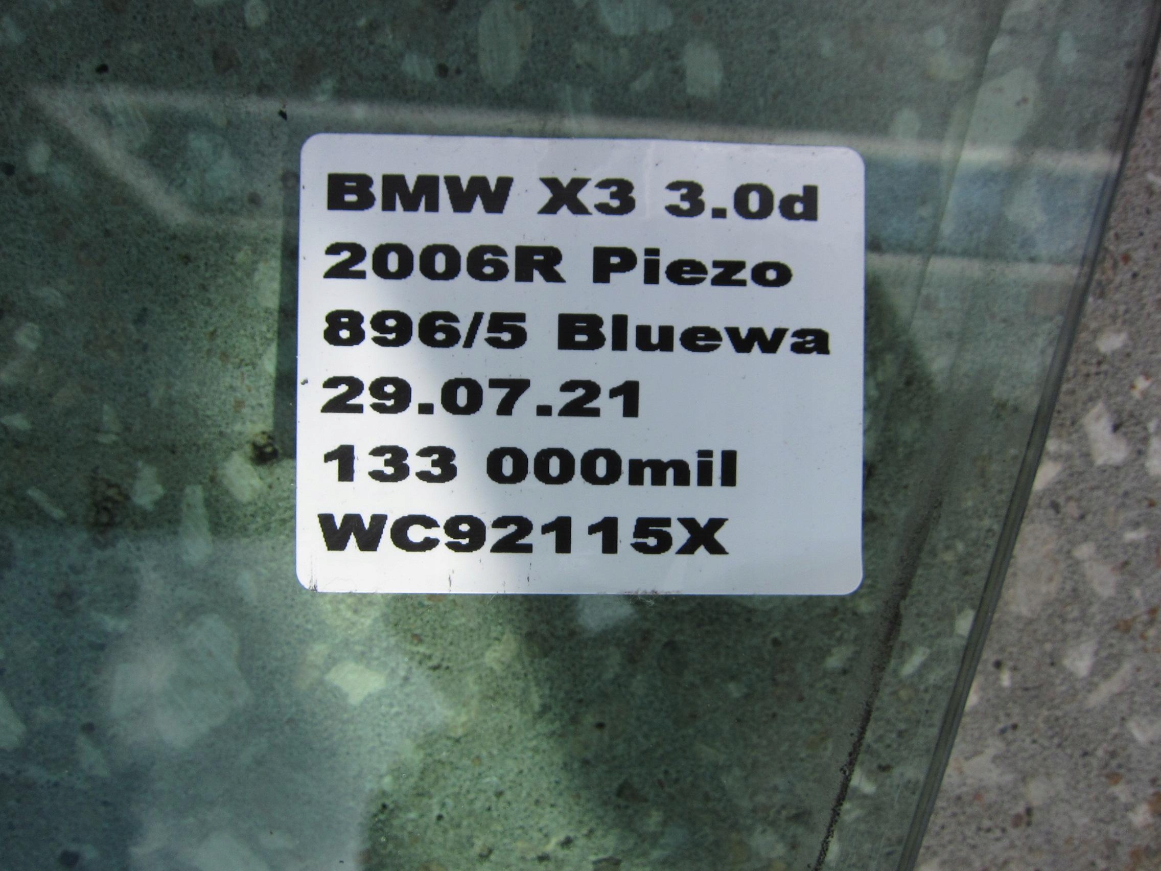 BMW E83 X3 window side door front left right