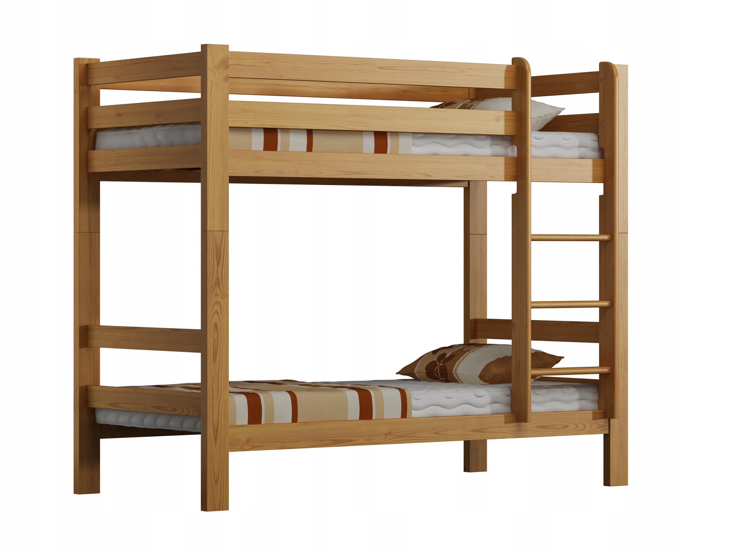 ŁÓŻKO drewniane 90x200 PIĘTROWE kolory MAGNAT Szerokość produktu 90 cm